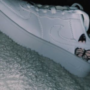 Butterfly custom shoes